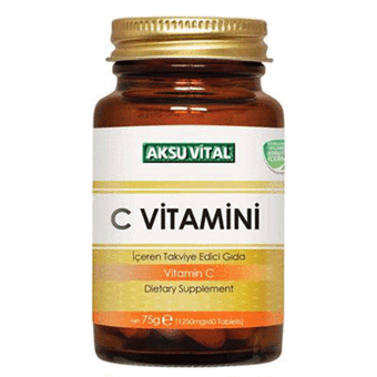 Aksu Vital C Vitamini Çocuk Yetişkin 60 Adet