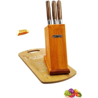 Lazbisa Mutfak Bıçak Seti Kütük Et Ekmek Sebze Meyve Bıçağı 6 Lı Set