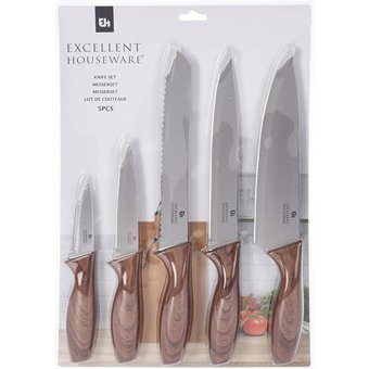 Excellent Houseware 5'li Bıçak Seti