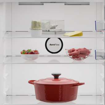 Beko 970475 MG Çift Kapılı No Frost F 477 lt Üstten Donduruculu Solo Buzdolabı