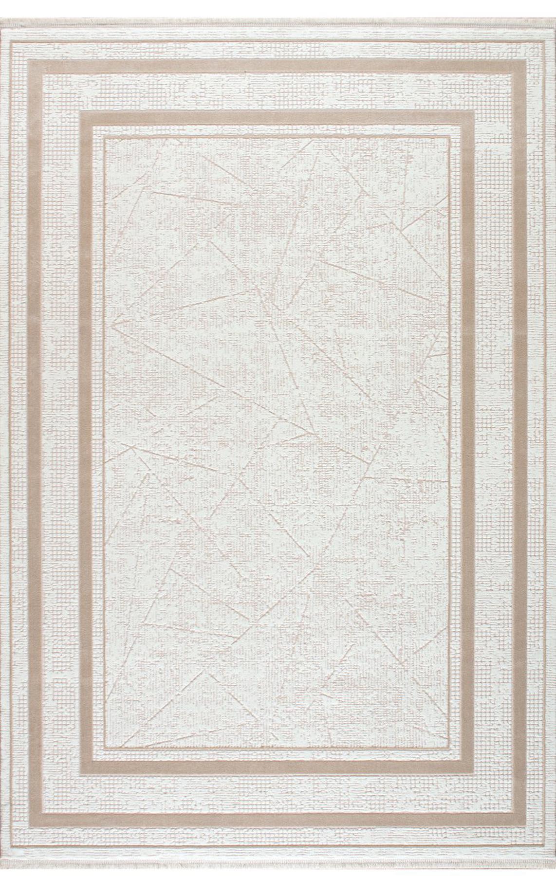 Artemis Halı Murano 02990C Çok Renkli Akrilik Yıkanabilir İnce Kaymaz Jüt Taban Dikdörtgen Makine Dokuma Salon Halısı 140x220 cm