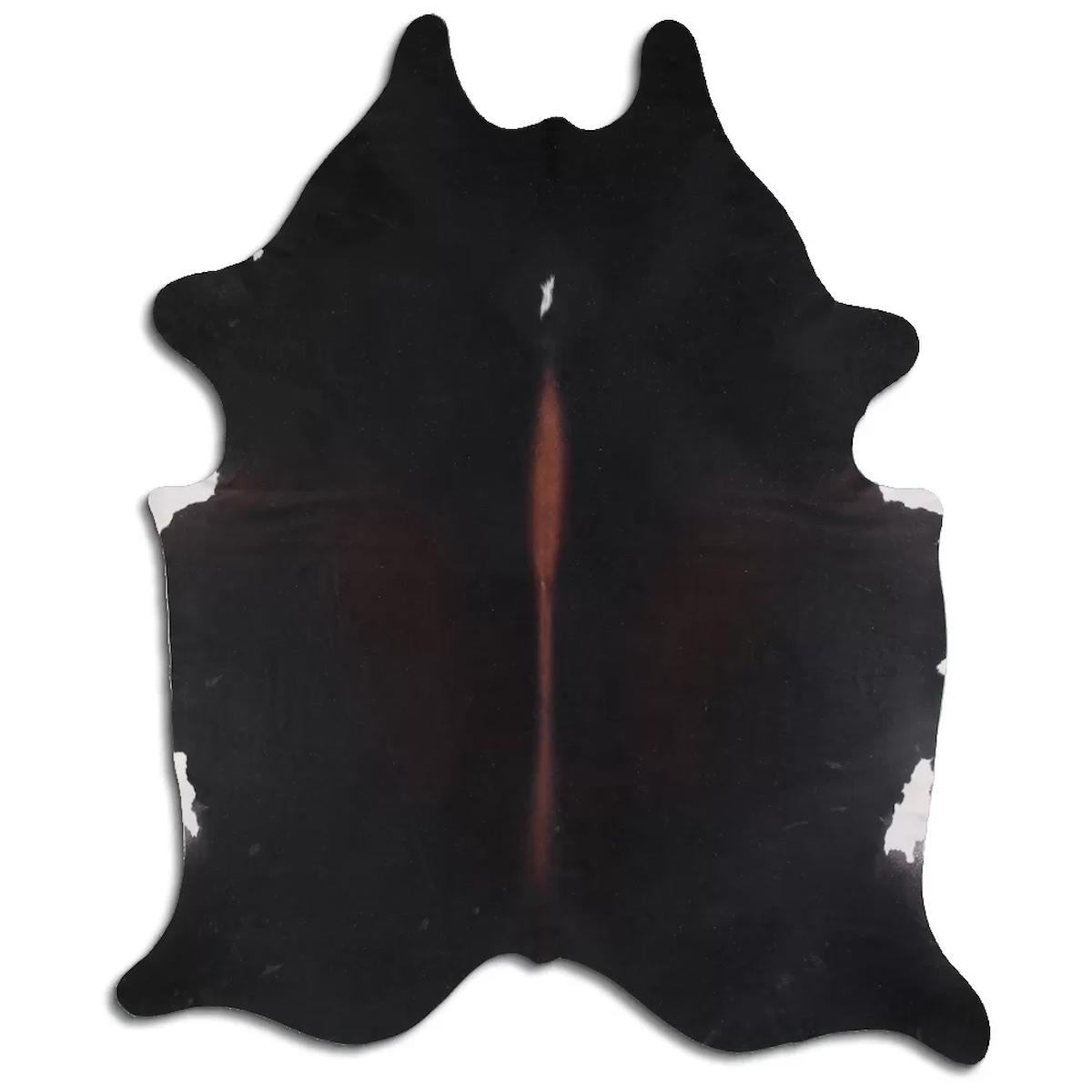 Fiesta Leather Art 64215 Krem 51 mm Deri Toz Tutmaz Yıkanabilir İnce Kaymaz Deri Taban Oval Makine Dokuma Salon Halısı 200x200 cm