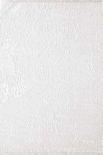 Royal Halı Ege EG16G Beyaz Akrilik Toz Tutmaz Yıkanabilir Kalın Lateks Taban Makine Dokuma Salon Halısı 120x180 cm