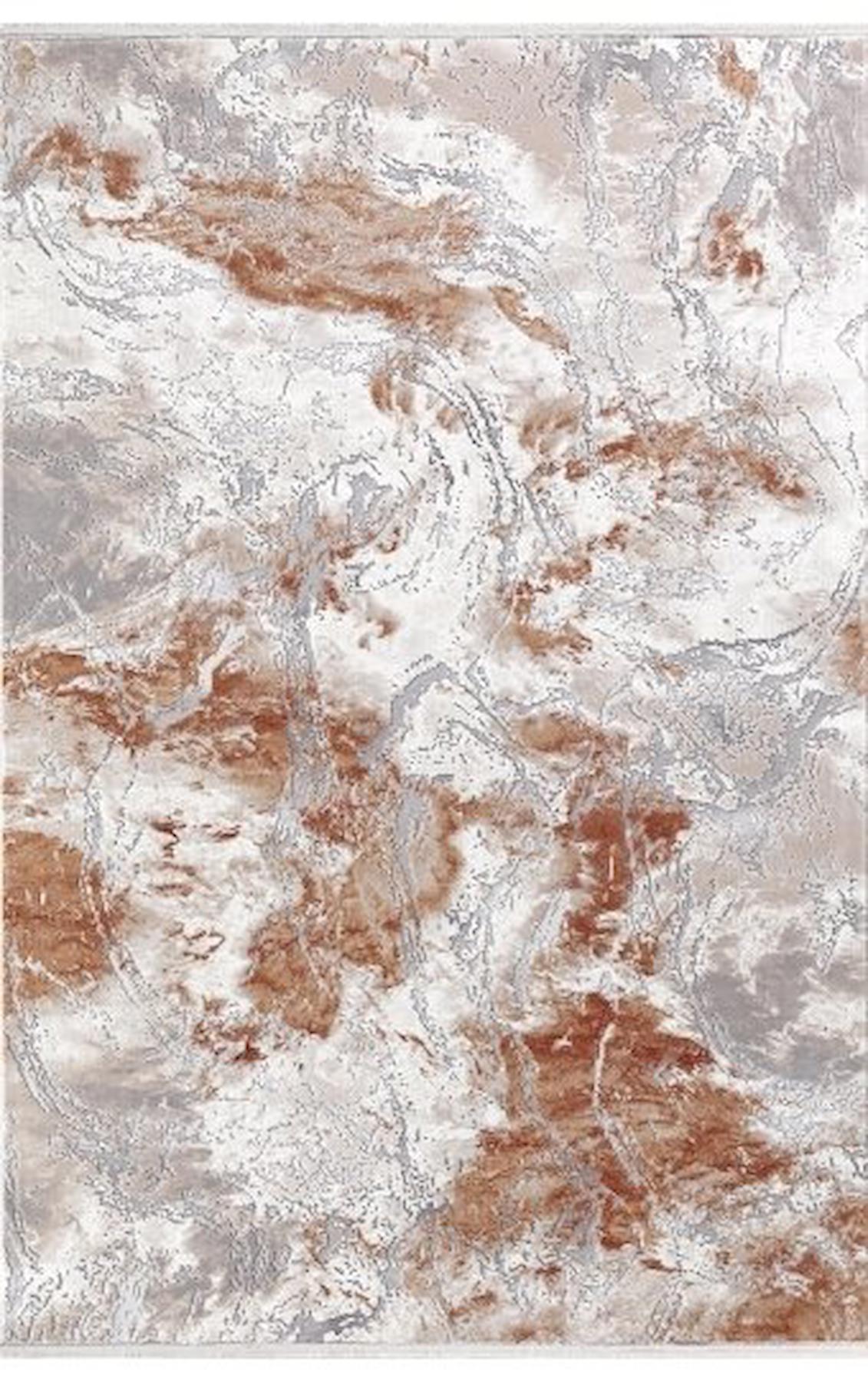 Padişah Eternity 31970 Krem 10 mm Akrilik Yıkanabilir İnce Dikdörtgen Makine Dokuma Salon Halısı 160x230 cm