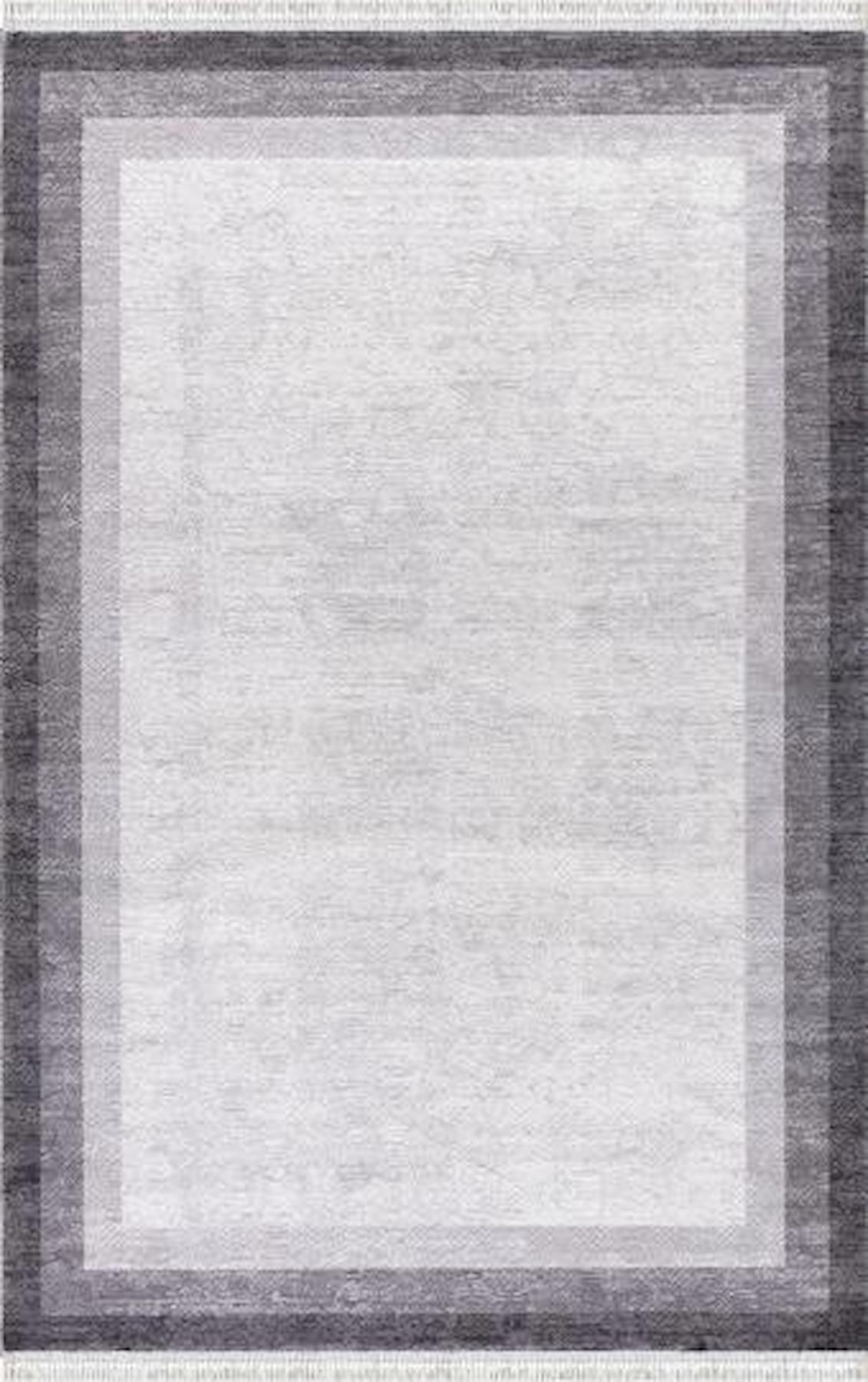 Padişah Santo 60886 Krem 10 mm Akrilik Antibakteriyel Yıkanabilir İnce Dikdörtgen Makine Dokuma Salon Halısı 160x230 cm