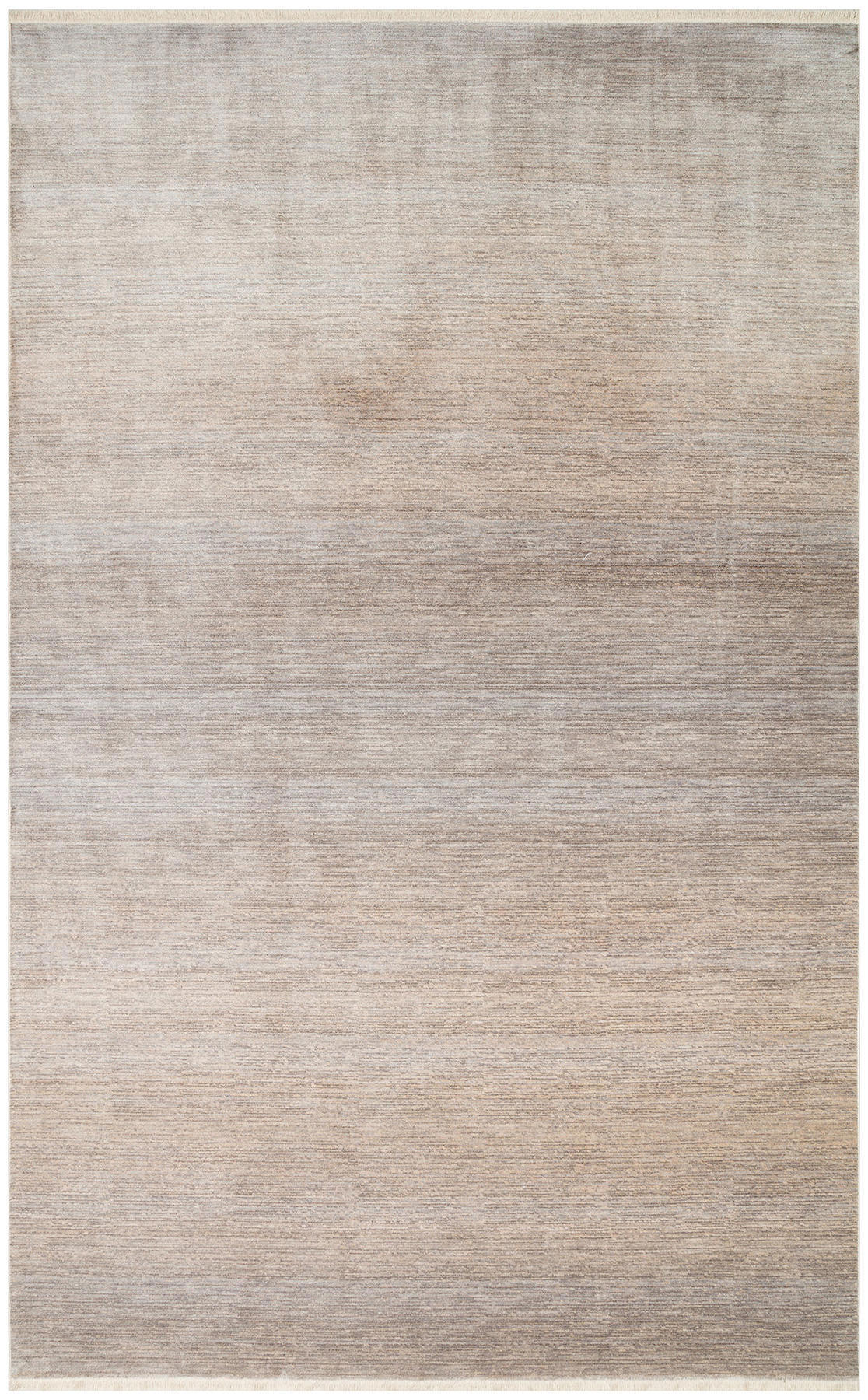 Eko Halı Pietra Krem 10 mm Polipropilen Yumuşak Yıkanabilir İnce Kaymaz Dikdörtgen Makine Dokuma Salon Halısı 120x160 cm