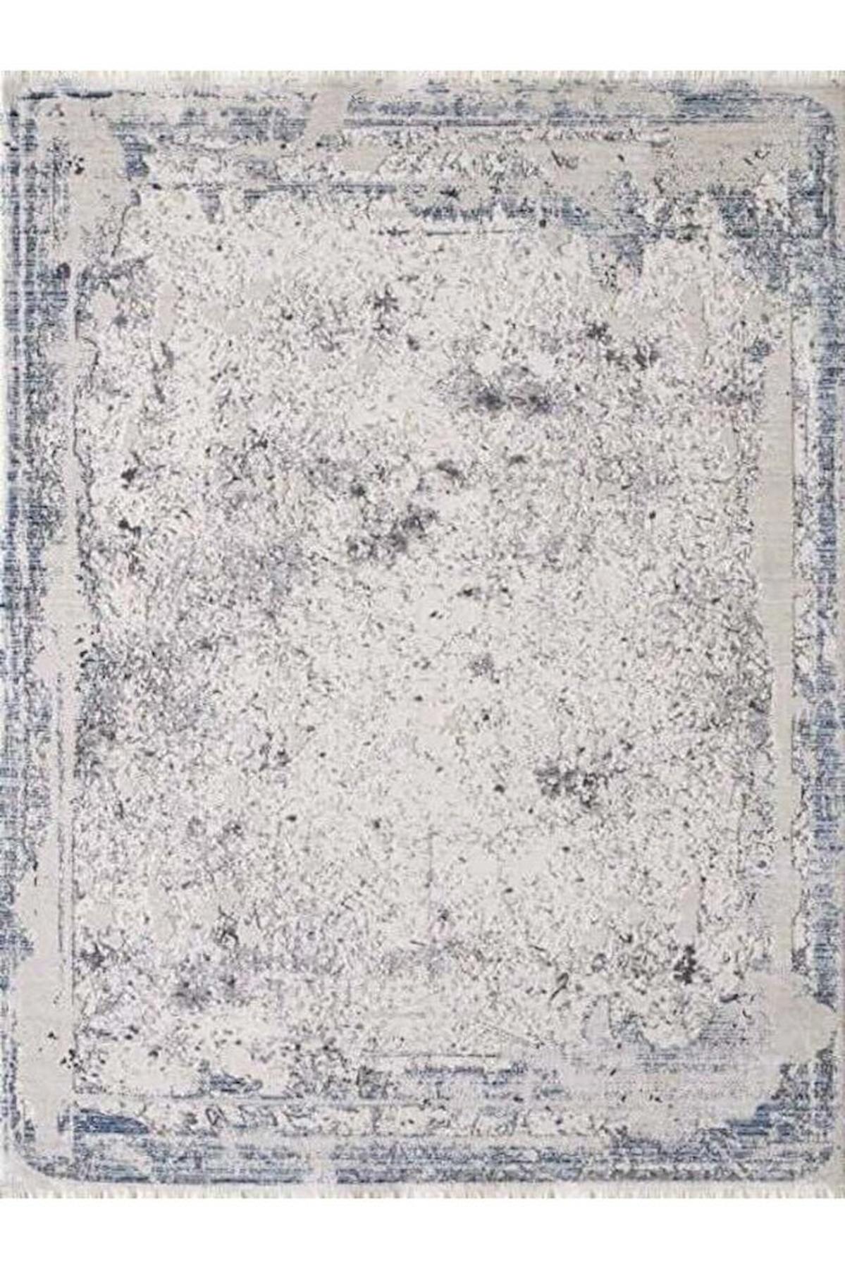 Gümüşsuyu Risus 11290 Çok Renkli 6 mm Pamuk Toz Tutmaz Yıkanabilir İnce Kaymaz Dikdörtgen Makine Dokuma Salon Halısı 195x290 cm
