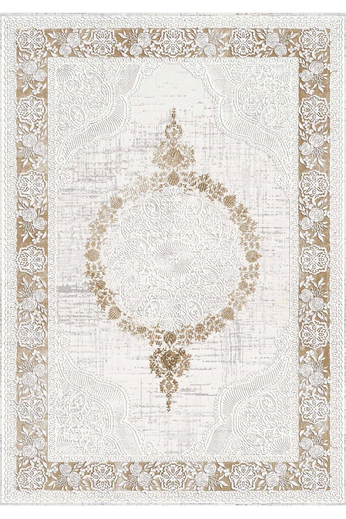 Aldora 352 Çok Renkli 9 mm Deri Leke tutmaz Yıkanabilir İnce Kaymaz Deri Taban Dikdörtgen Makine Dokuma Salon Halısı 80x300 cm