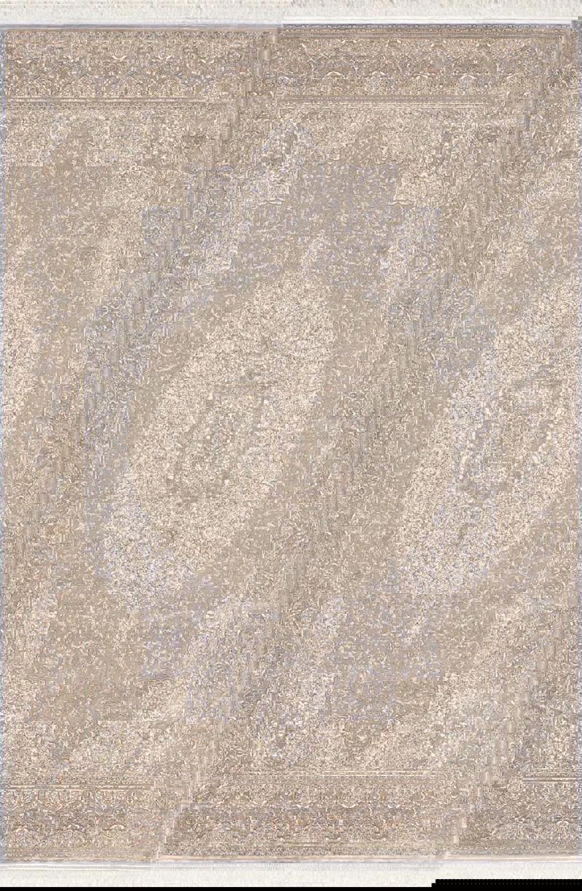 Pierre Cardin Persia YZ06B Bej-Gri 0.8 mm Akrilik Yumuşak Yıkanabilir İnce Kaymaz Dikdörtgen Makine Dokuma Salon Halısı 200x200 cm