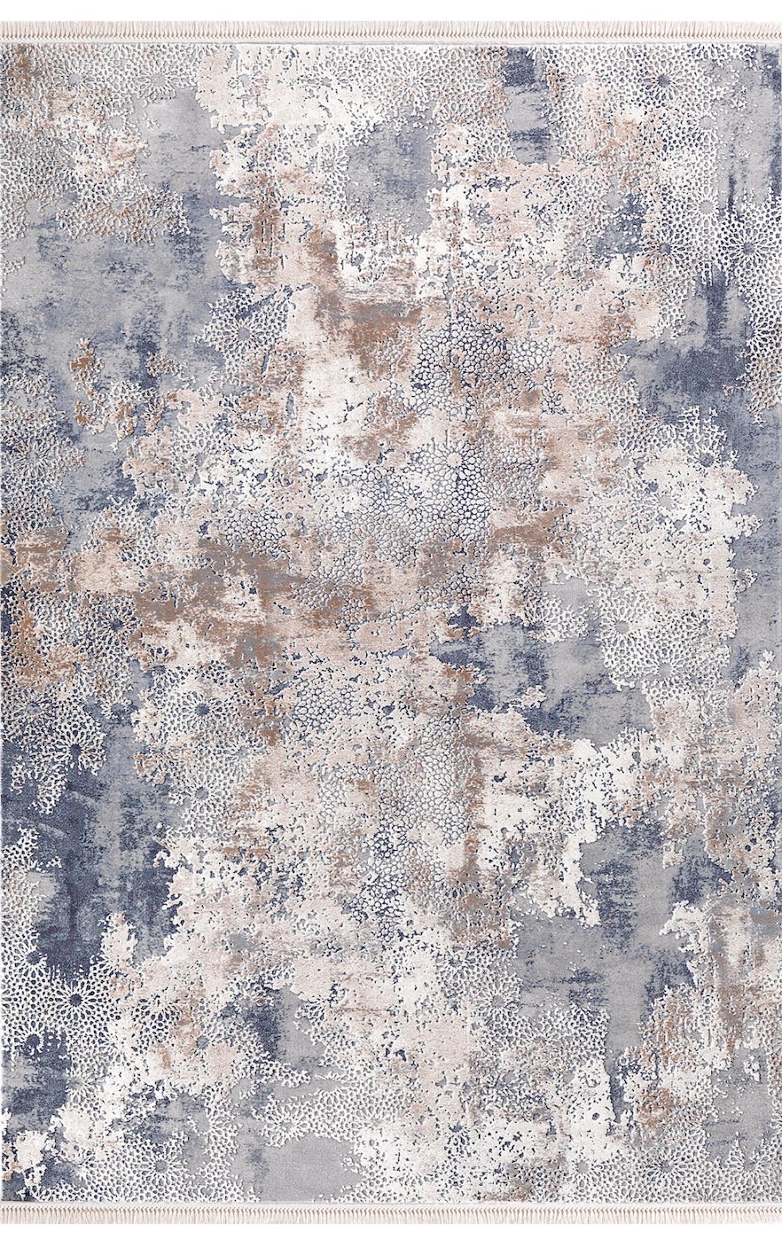 Padişah Santo 31879 Çok Renkli 10 mm Akrilik Yıkanabilir İnce Dikdörtgen Makine Dokuma Salon Halısı 200x290 cm