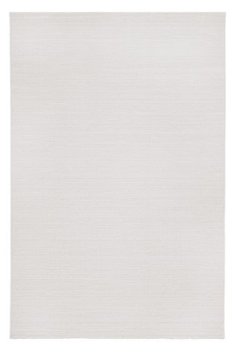 Alpina Home Expression Krem 7 mm Polyester Yıkanabilir İnce Kaymaz Jüt Taban Dikdörtgen Makine Dokuma Salon Halısı 80x200 cm