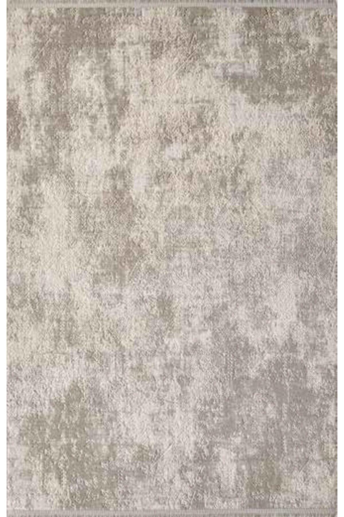 Atlas Halı Mood MD02C Çok Renkli 10 mm Viskon Yıkanabilir İnce Kaymaz Jüt Taban Dikdörtgen Makine Dokuma Salon Halısı 160x230 cm