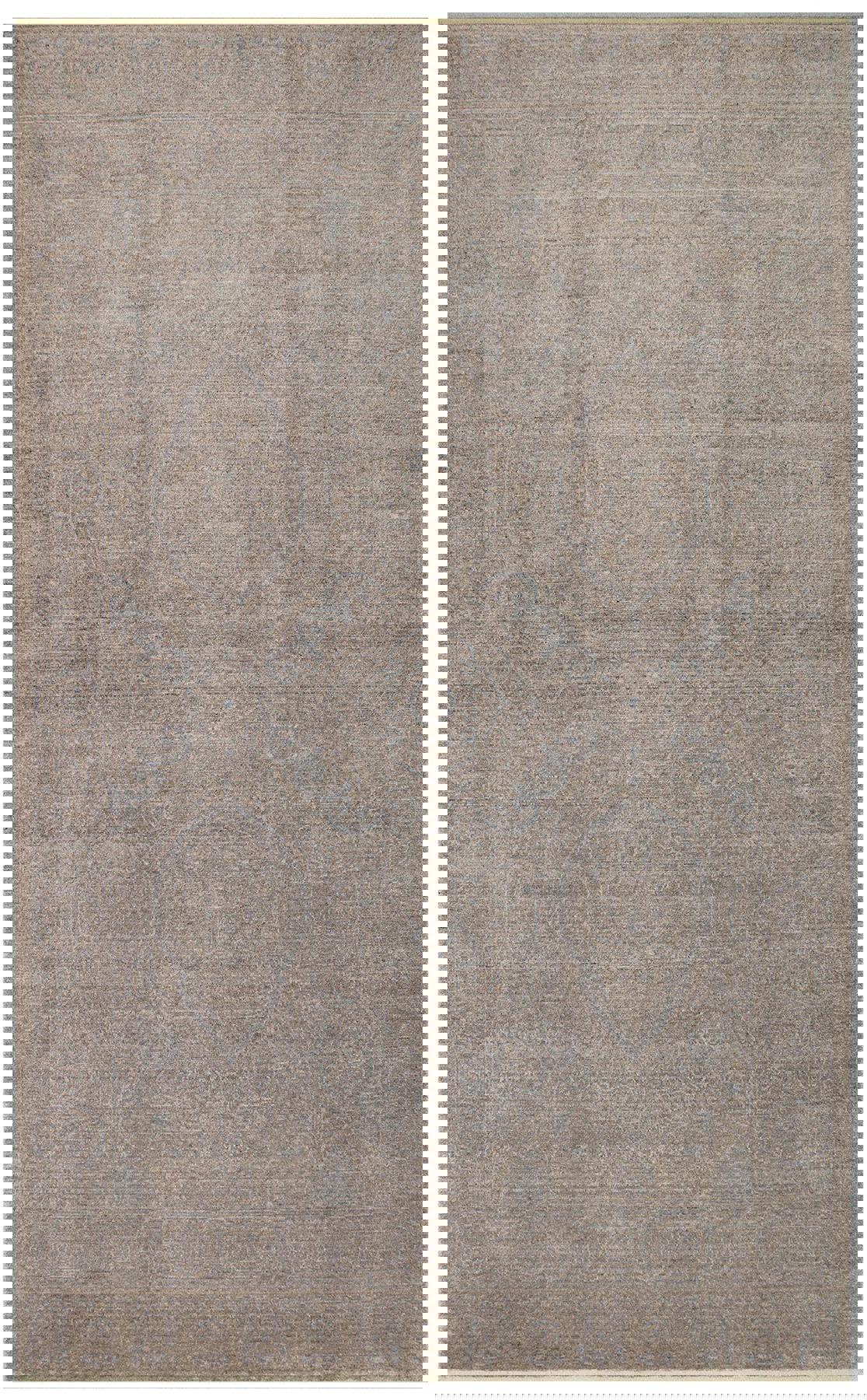 Eko Halı Taftan TF02 Krem 7.5 mm Akrilik Silinebilir Yıkanabilir Orta Kaymaz Dikdörtgen El Dokuması Oturma Odası-Salon Halısı 160x300 cm