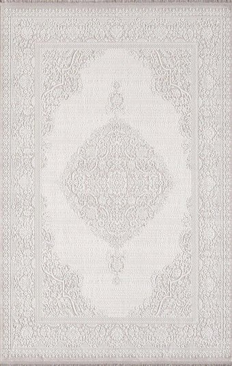 Artemis Halı Dior 02517B Çok Renkli Pamuk Yıkanabilir İnce Kaymaz Jüt Taban Dikdörtgen Makine Dokuma Salon Halısı 80x120 cm