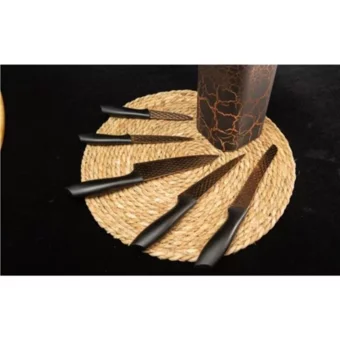 Arow Dubai Arow - Dubai Arow Diamond 6'lı Bıçak Set Bakır TR-3495