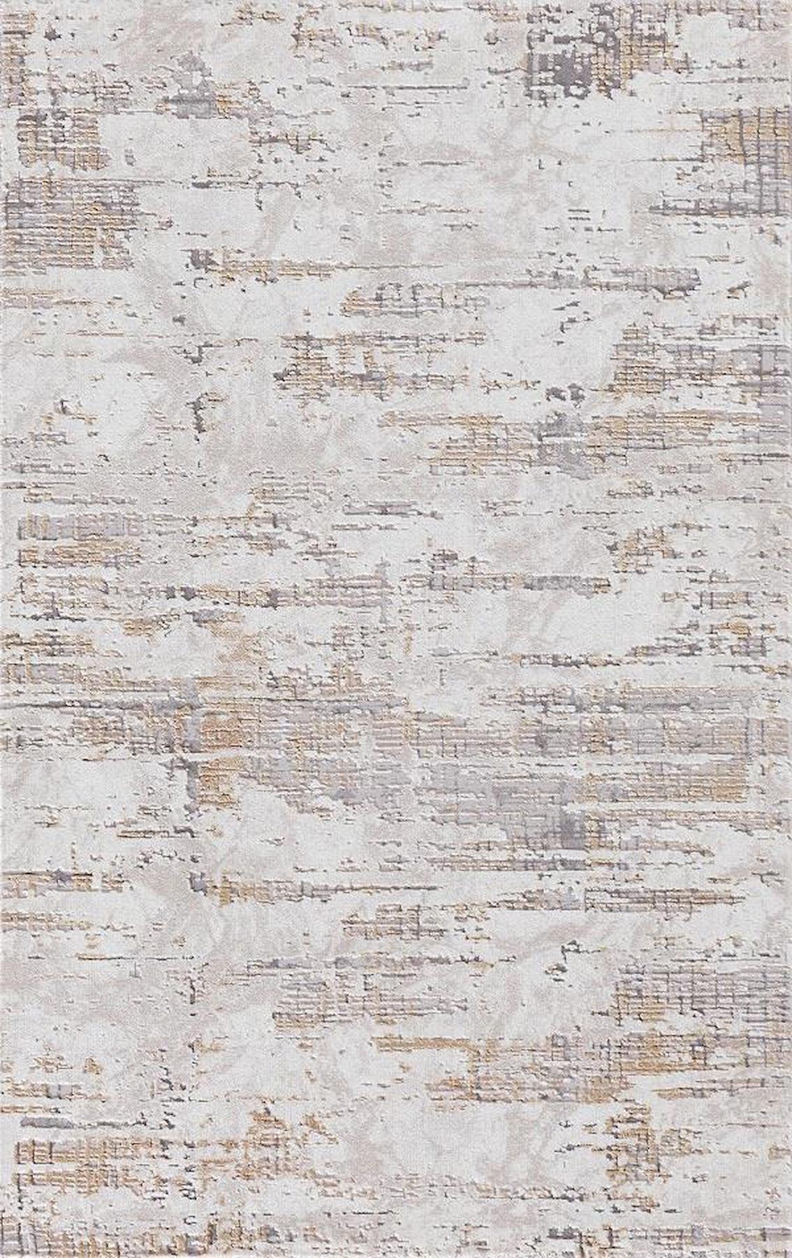 Merinos Urla UL025 Gri 12 mm Akrilik Antibakteriyel Yıkanabilir Kalın Kaymaz Dikdörtgen Makine Dokuma Salon Halısı 100x400 cm