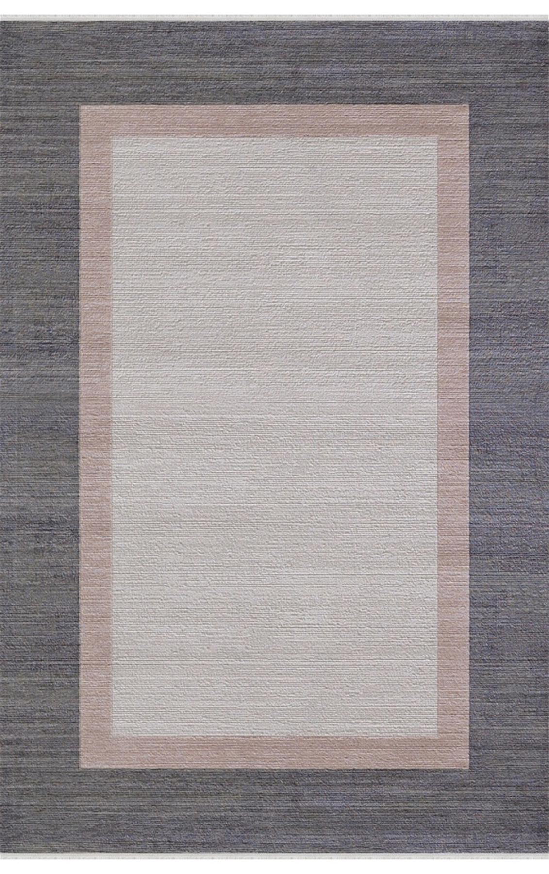 Dinarsu Hayal 34938 Lacivert 10 mm Yün Silinebilir Yıkanabilir Orta Kaymaz Dikdörtgen Makine Dokuma Oturma Odası Halısı 100x200 cm