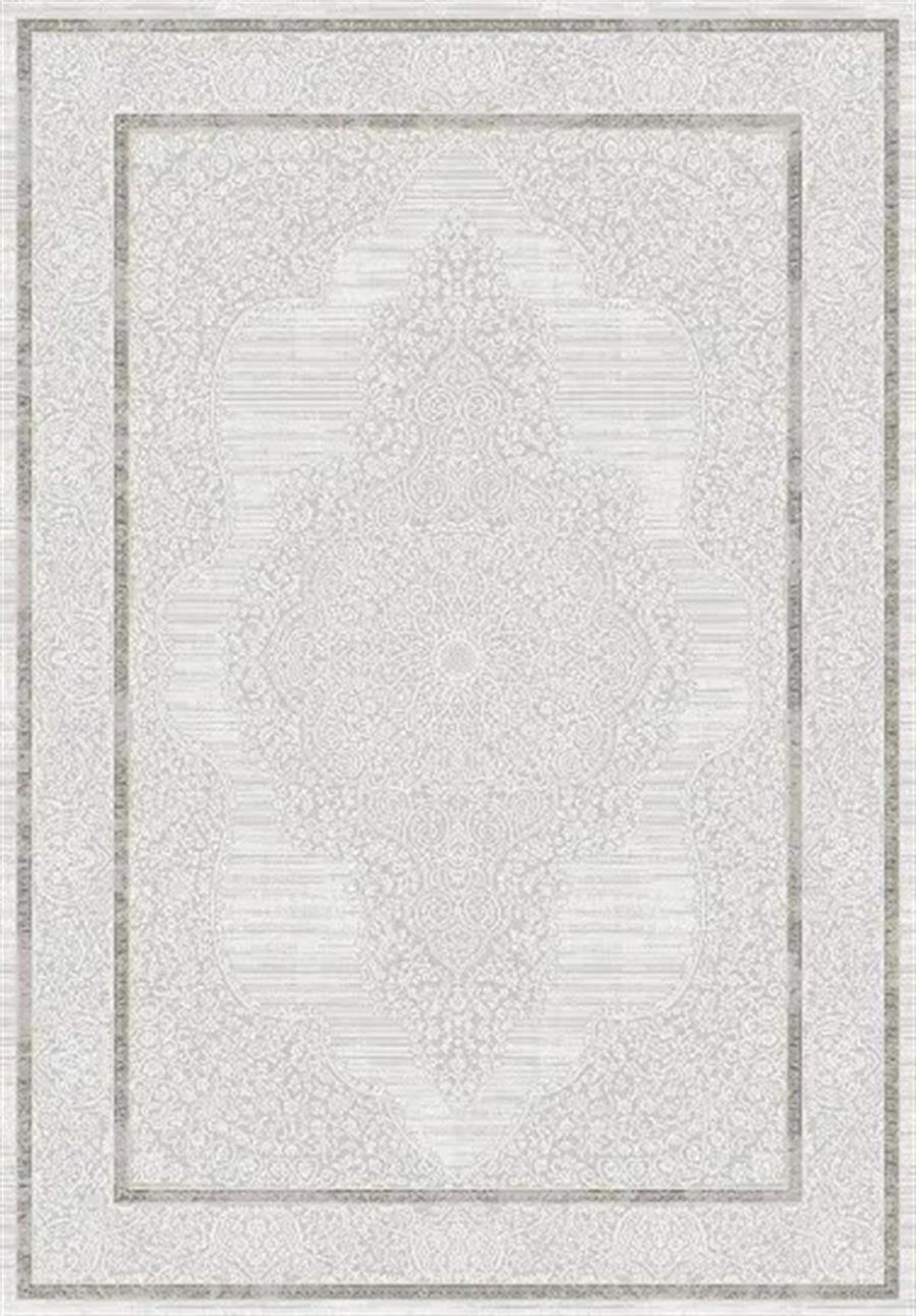 Kreasyon Halı Nar A0204 Krem 9 mm Akrilik Yıkanabilir Kalın Kaymaz Pamuk Taban Dikdörtgen Makine Dokuma Salon Halısı 100x150 cm