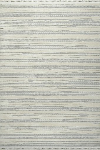 Kreasyon Halı Sohome 1392 Krem 17 mm Akrilik Antialerjenik Yıkanabilir Kalın Kaymaz Pamuk Taban Dikdörtgen Makine Dokuma Salon Halısı 180x180 cm