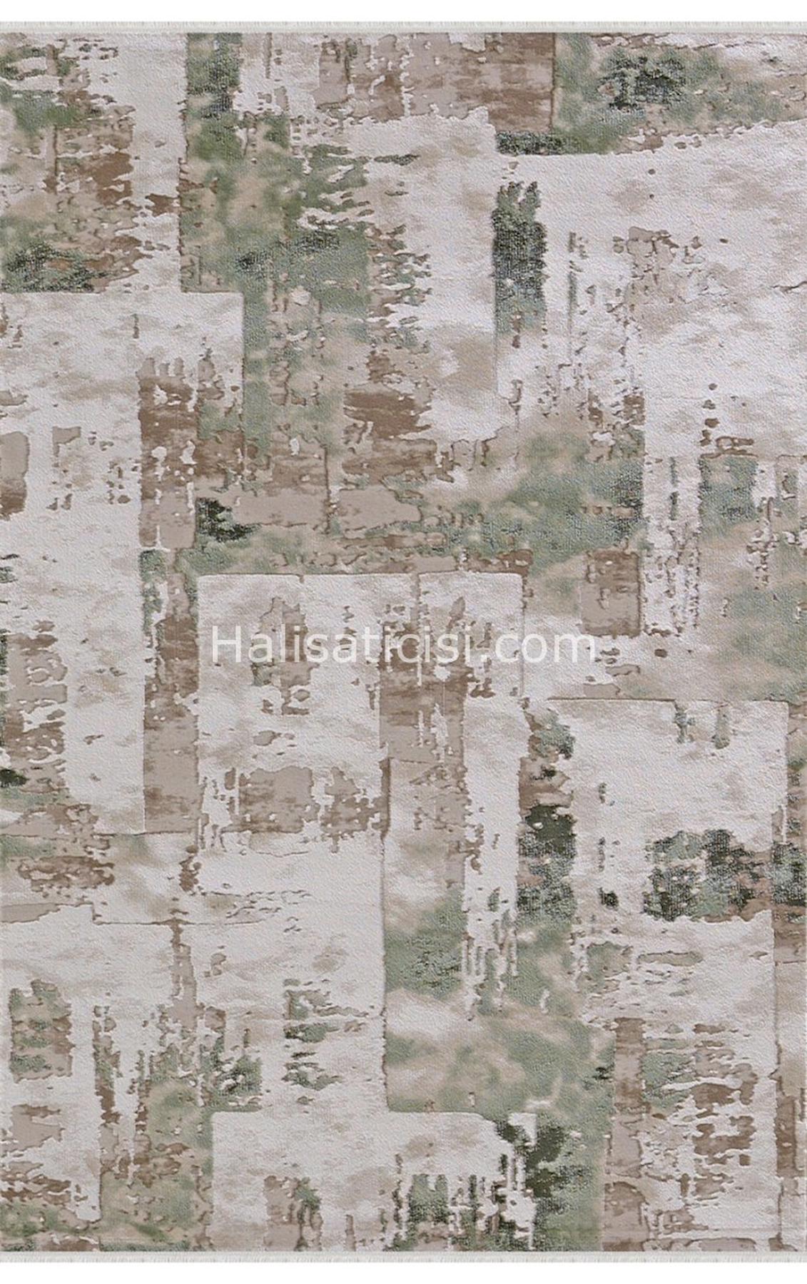Padişah Sümela 34935 Krem 9 mm Akrilik Yıkanabilir İnce Dikdörtgen Makine Dokuma Salon Halısı 200x400 cm