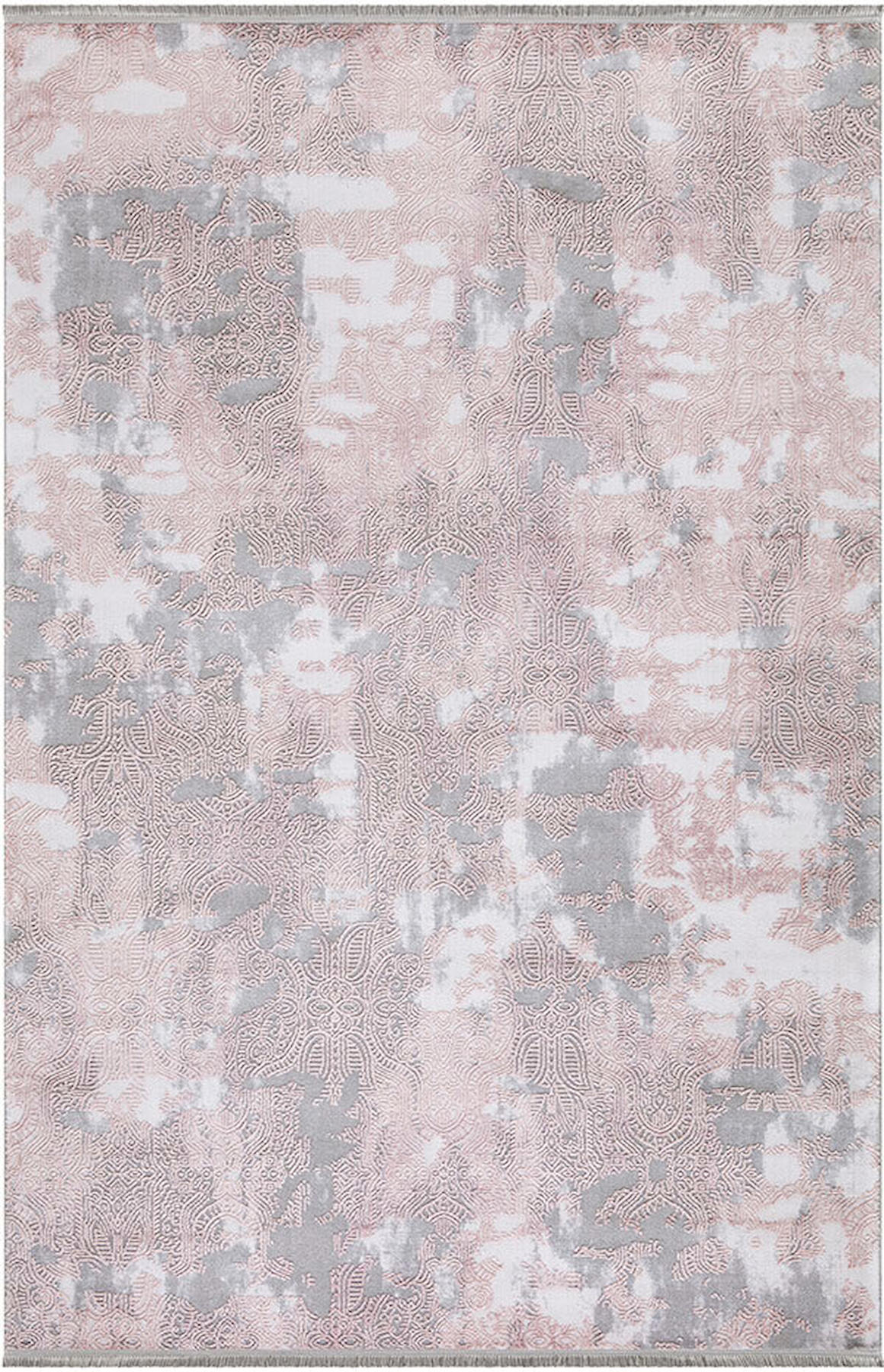 İpek Home Blossom 13510 Çok Renkli 10 mm Bambu Toz Tutmaz Yıkanabilir Orta Kaymaz Jüt Taban Dikdörtgen Makine Dokuma Antre-Çocuk Odası-Salon-Yatak Odası Halısı 160x230 cm