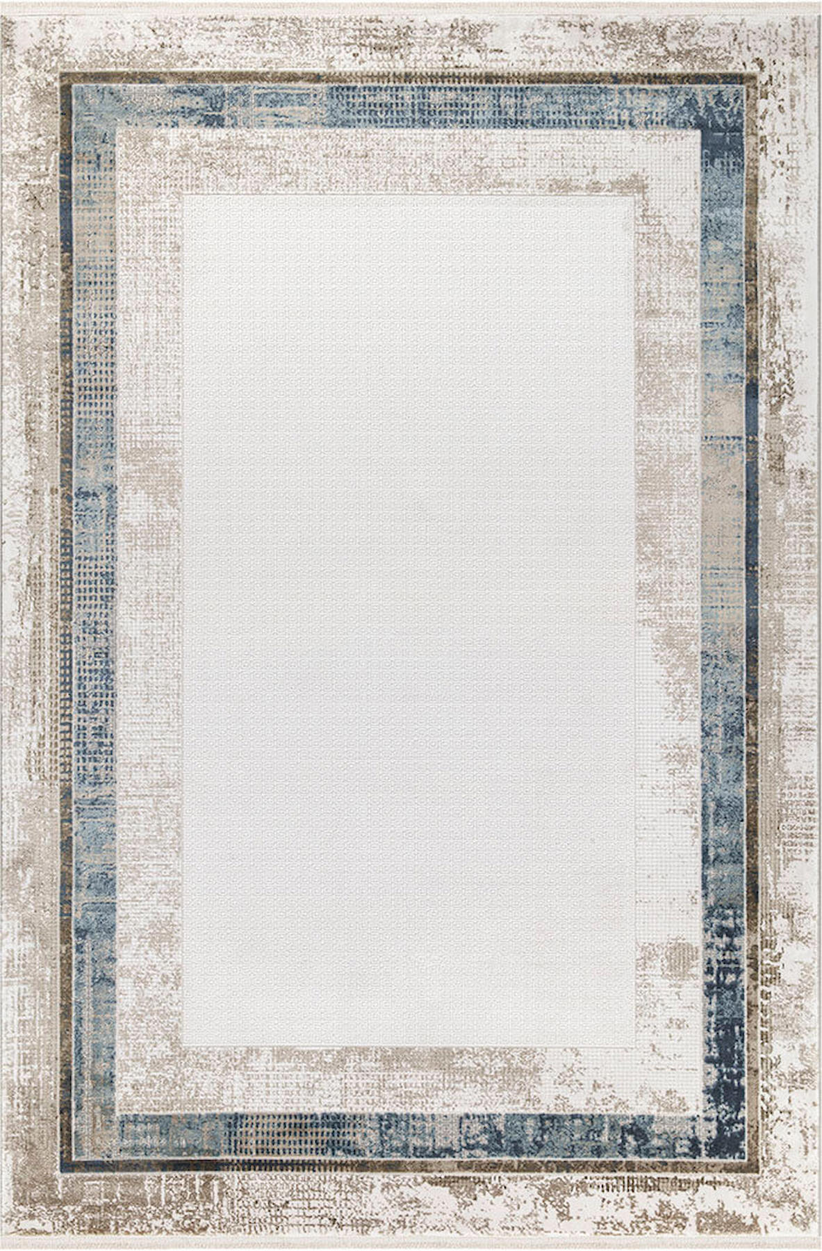 İpek Home Allures 12056 Çok Renkli 8 mm Akrilik Yalıtıma Yardımcı Yıkanabilir Orta Kaymaz Pamuk Taban Dikdörtgen Makine Dokuma Salon Halısı 180x180 cm