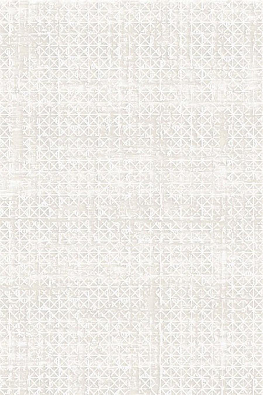Kreasyon Halı Versay 1356 Bej 8 mm Akrilik Yumuşak Yıkanabilir İnce Kaymaz Pamuk Taban Dikdörtgen Makine Dokuma Salon Halısı 80x300 cm