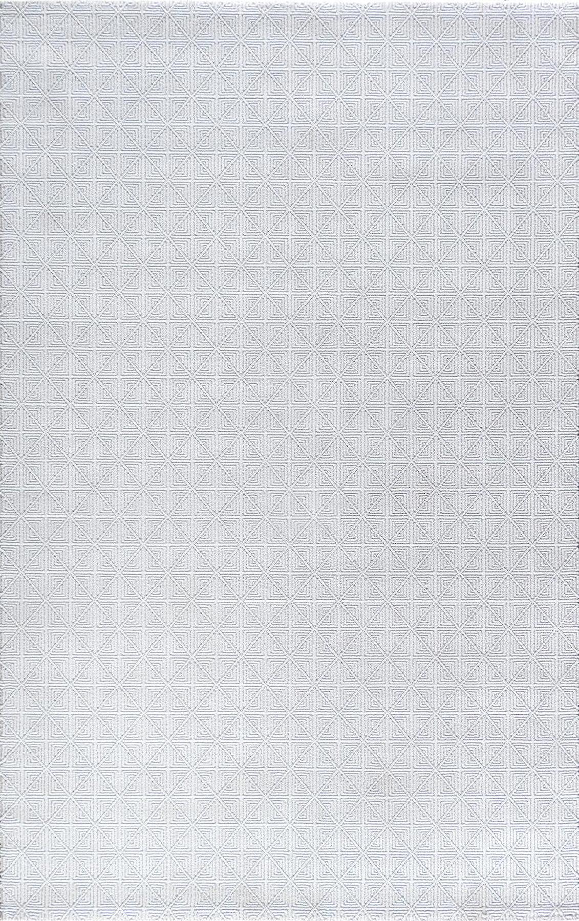 Padişah Vera 61593 Krem 9 mm Polyester Toz Tutmaz Yıkanabilir İnce Kaymaz Dikdörtgen Makine Dokuma Salon Halısı 80x500 cm