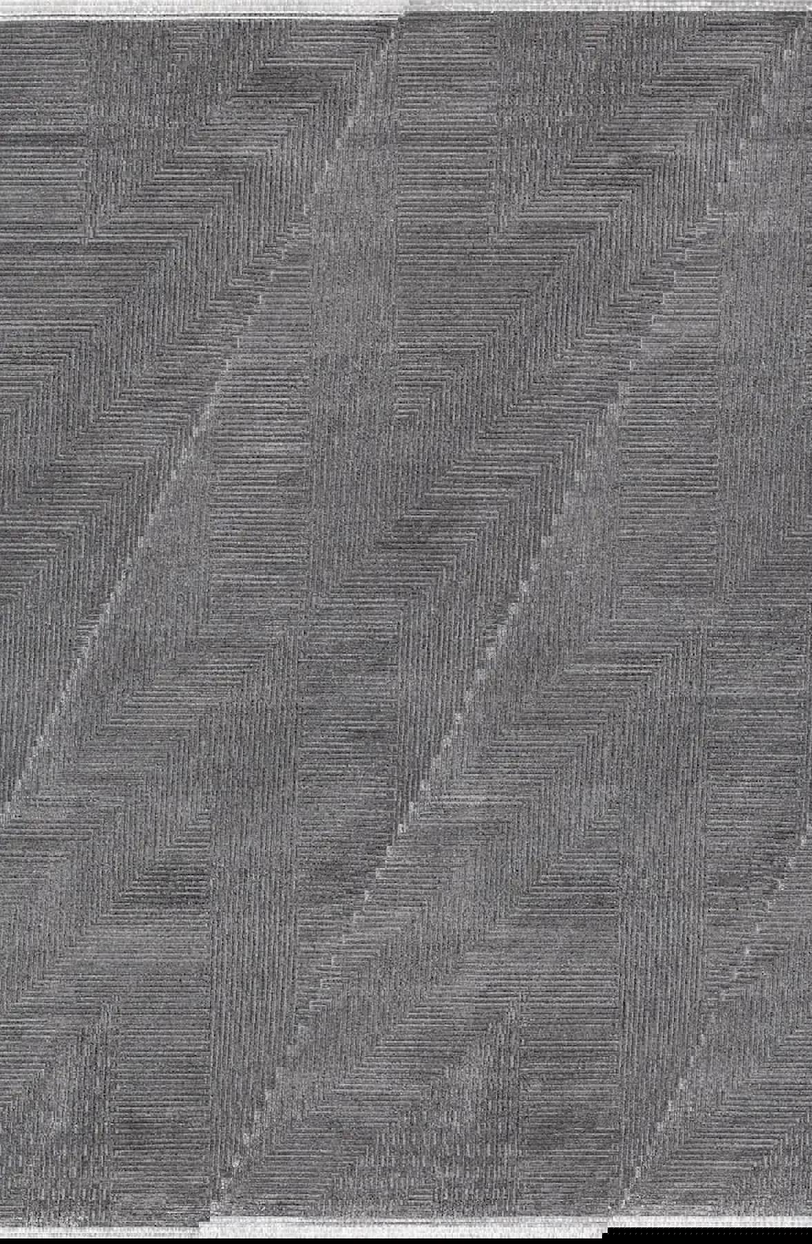 Pierre Cardin Marcel JC00C Gri 0.8 mm Akrilik Antibakteriyel Yıkanabilir İnce Kaymaz Dikdörtgen Makine Dokuma Salon Halısı 100x200 cm