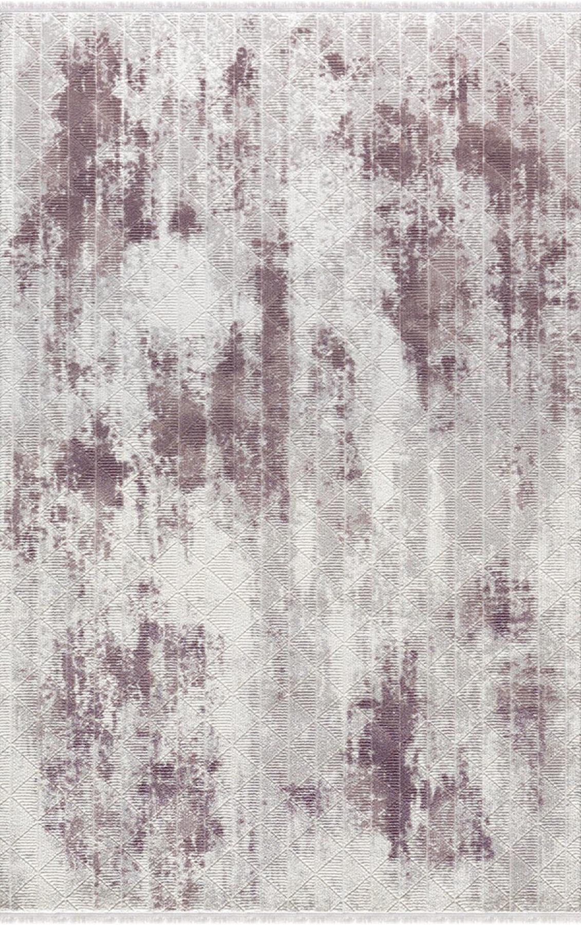 Padişah Sümela 39143 Krem 9 mm Akrilik Yıkanabilir İnce Dikdörtgen Makine Dokuma Salon Halısı 140x180 cm