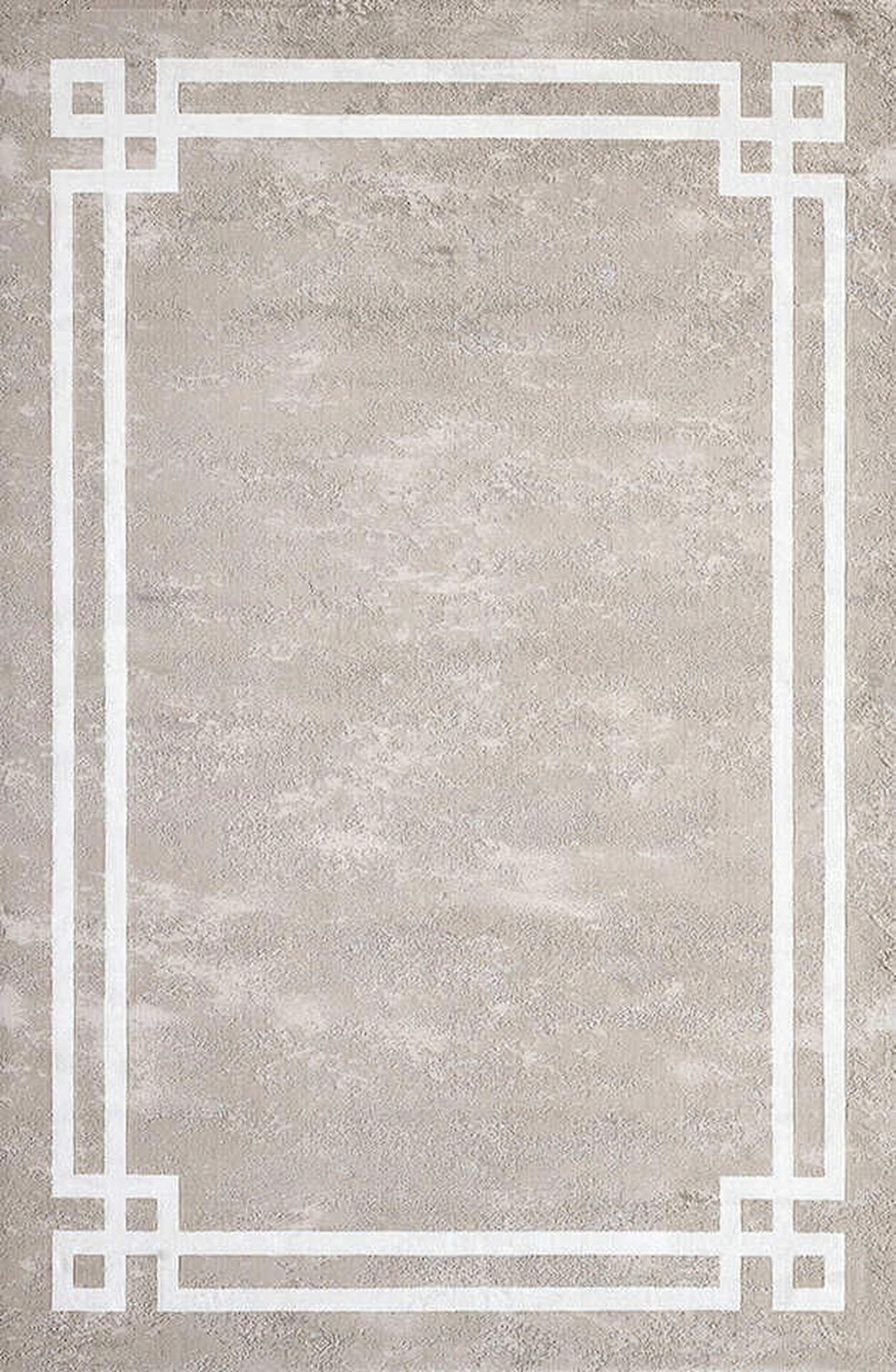 Pierre Cardin Monet MT18K Krem 0.8 mm Akrilik Antibakteriyel Yıkanabilir İnce Kaymaz Dikdörtgen Makine Dokuma Salon Halısı 100x300 cm