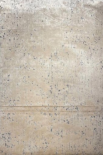 Merinos  Craft Dieng Krem 3 mm Akrilik Antibakteriyel Yıkanabilir İnce Kaymaz Dikdörtgen Makine Dokuma Salon Halısı 100x200 cm