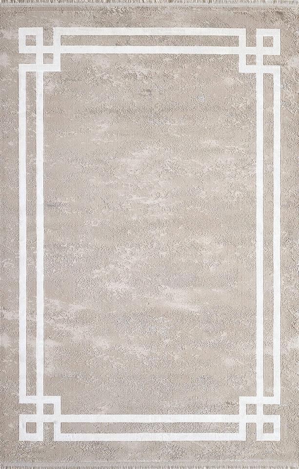 Pierre Cardin Monet MT18K Çok Renkli 10 mm Viskon Antibakteriyel Yıkanabilir İnce Kaymaz Dikdörtgen Makine Dokuma Salon Halısı 160x230 cm