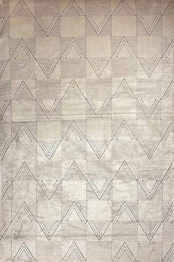 Merinos  Craft Aries Krem-Vizon 3 mm Akrilik Antibakteriyel Yıkanabilir İnce Kaymaz Dikdörtgen Makine Dokuma Salon Halısı 80x500 cm