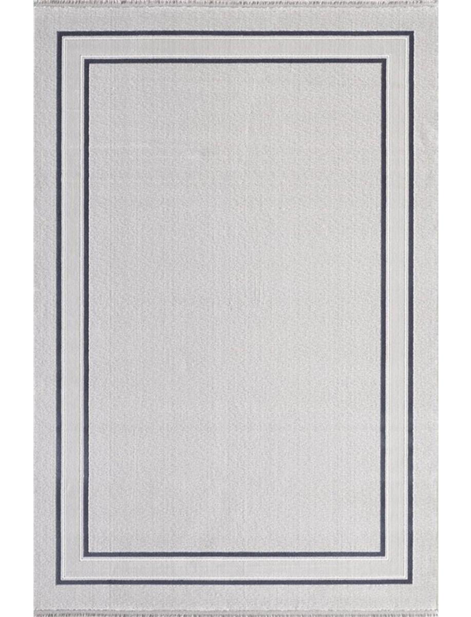 Artemis Halı Combo 5004C Gri Akrilik Yıkanabilir İnce Kaymaz Jüt Taban Dikdörtgen Makine Dokuma Salon Halısı 200x250 cm
