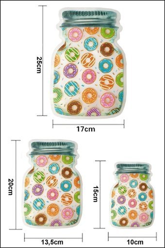 Velina Home Küçük Kilitli Buz Dolabı Poşeti 9 Adet