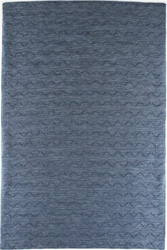 Kreasyon Halı Shadows A0033 Lacivert 4 mm Pamuk Yalıtıma Yardımcı Yıkanabilir İnce Kaymaz Pamuk Taban Dikdörtgen Makine Dokuma Salon Halısı 100x200 cm