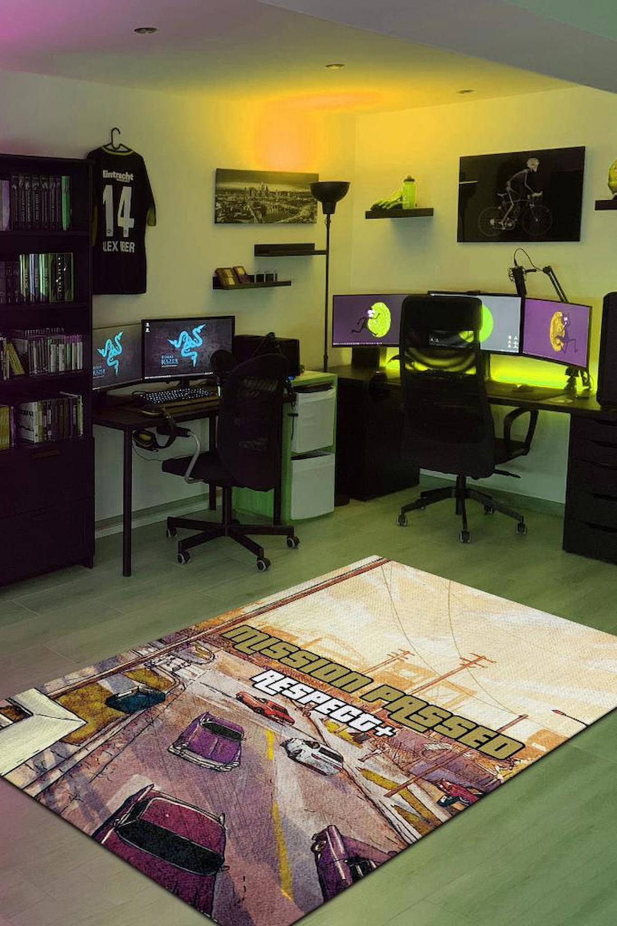 Homshtag Respect Krem 4 mm Pamuk Antistatik Yıkanabilir İnce Kaymaz Dikdörtgen Makine Dokuma Genç Odası Halısı 120x120 cm