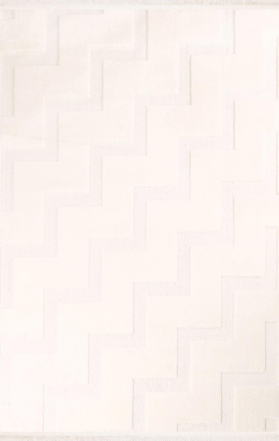 Nexus Thalia 658 Çok Renkli 12 mm Polyester Yıkanabilir Kalın Dikdörtgen Makine Dokuma Salon Halısı 120x180 cm