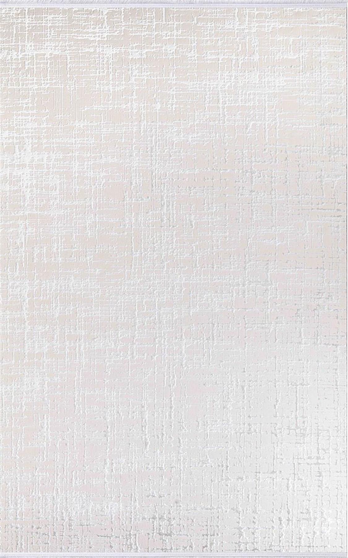 İpek Mekik Halı Sihir 17309 Krem 6 mm Polyester Toz Tutmaz Yıkanabilir İnce Kaymaz Pamuk Taban Dikdörtgen Makine Dokuma Antre-Çocuk Odası-Salon-Yatak Odası Halısı 120x200 cm