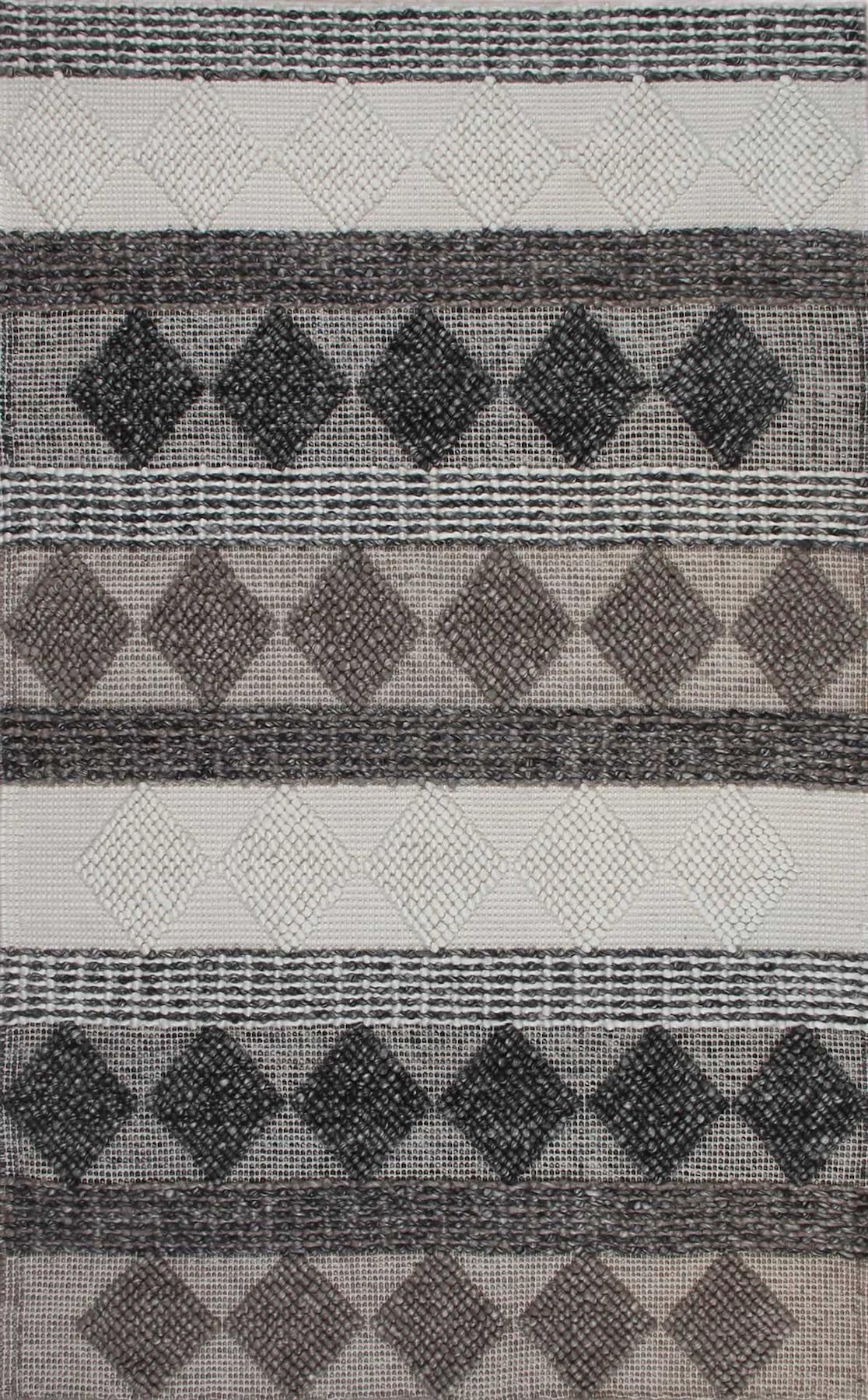 Eko Halı Jade JD01 Çok Renkli Bambu Silinebilir Yıkanabilir Kaymaz Dikdörtgen El Dokuması Salon Halısı 160x235 cm