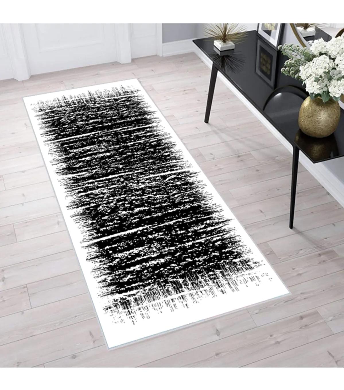Rovigo Home RVG1495 Çok Renkli 8 mm Polyester Antibakteriyel-Leke Tutmaz-Toz Tutmaz Yıkanabilir İnce Kaymaz Dot Taban Dikdörtgen Makine Dokuma Salon Halısı 180x280 cm