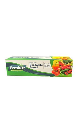 Freshist Buz Dolabı Poşeti 50 Adet