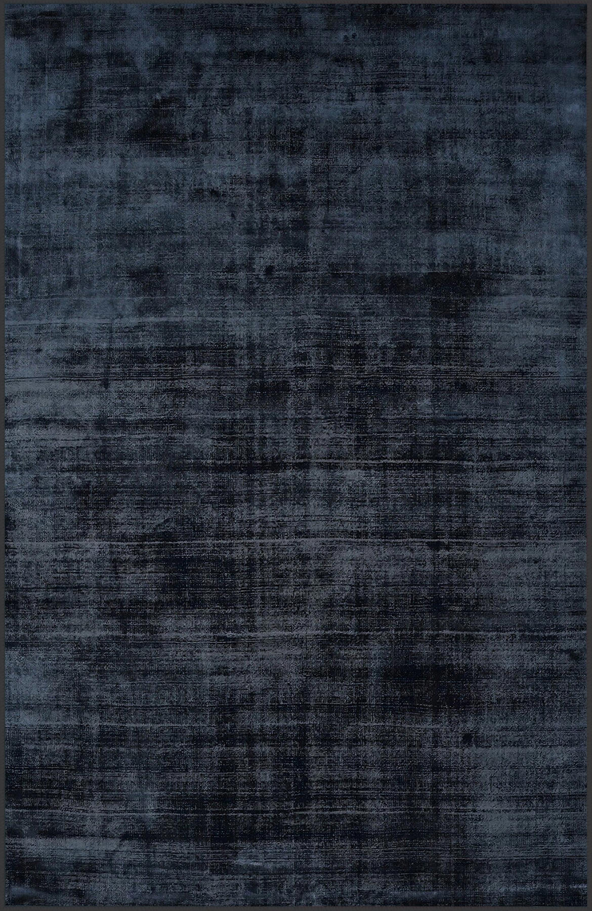 Rovigo Home RVG0354 Lacivert 8 mm Polyester Antibakteriyel-Leke Tutmaz-Toz Tutmaz Yıkanabilir İnce Kaymaz Dot Taban Dikdörtgen Makine Dokuma Salon Halısı 80x500 cm