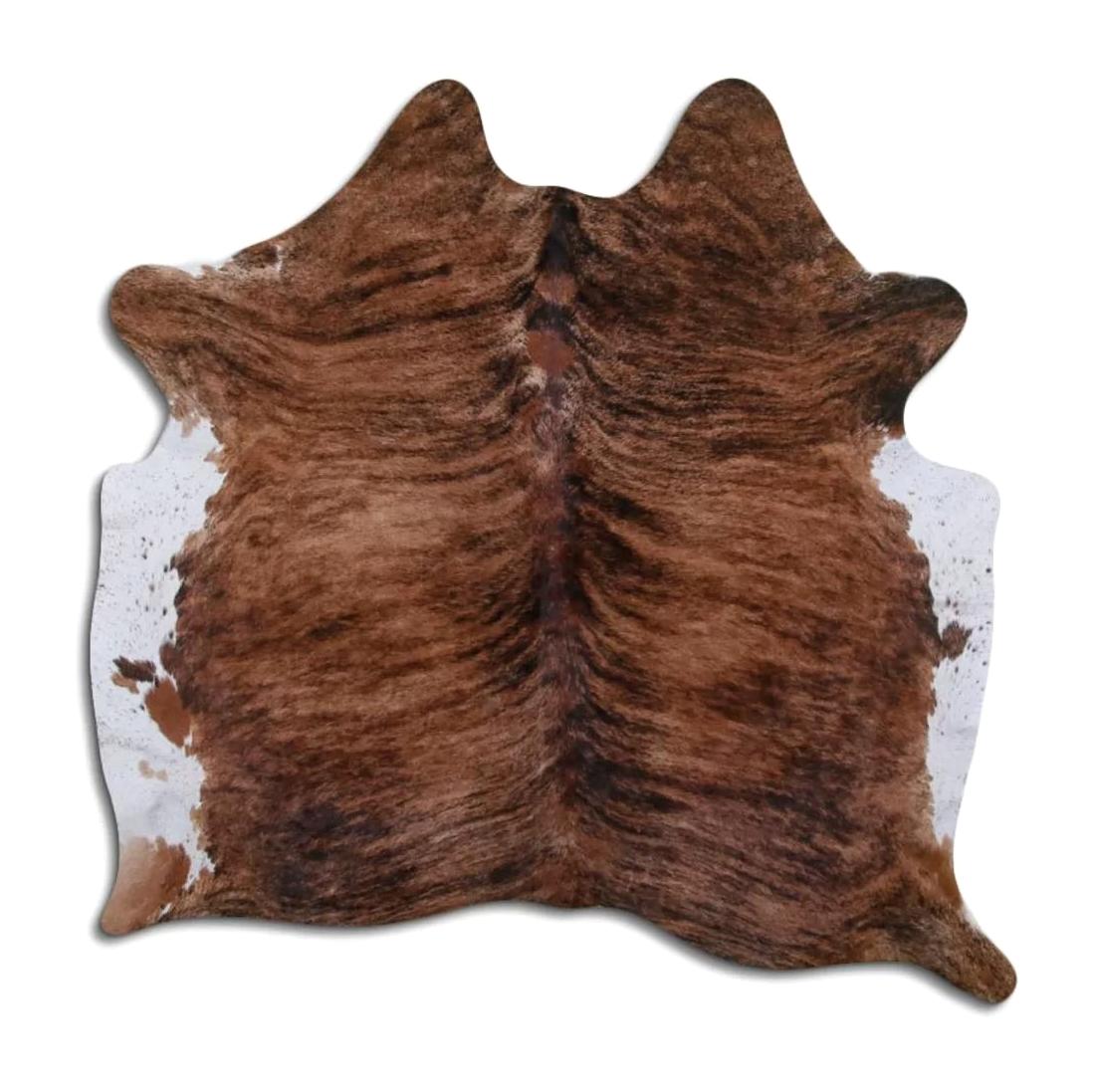 Fiesta Leather Art 99705 Çok Renkli 51 mm Deri Toz Tutmaz Yıkanabilir İnce Kaymaz Deri Taban Oval Makine Dokuma Salon Halısı 140x350 cm