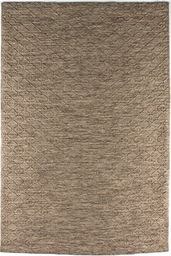 Kreasyon Halı Shadows A0035 Kahverengi 4 mm Pamuk Yalıtıma Yardımcı Yıkanabilir İnce Kaymaz Pamuk Taban Dikdörtgen Makine Dokuma Salon Halısı 80x180 cm