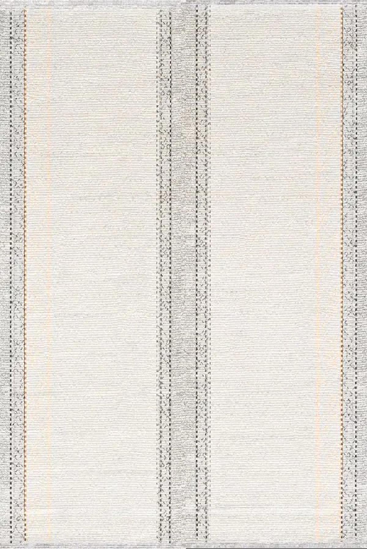 Atlas Halı Sevenday VV06E Bej-Kahverengi 0.6 mm Akrilik Yıkanabilir İnce Kaymaz Jüt Taban Dikdörtgen Makine Dokuma Salon Halısı 160x160 cm