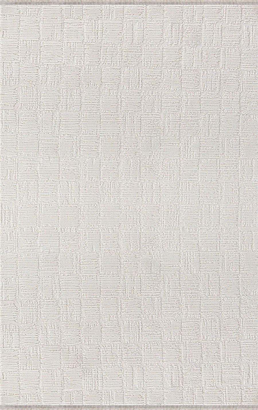 Merinos Therapy 36126 Bej 12 mm Akrilik Yumuşak Yıkanabilir Kalın Kaymaz Dikdörtgen Makine Dokuma Salon Halısı 80x200 cm