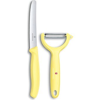 ​​​Victorinox 6.7116.23L92 Swiss Classic Trend Colors Soyacak ve Domates Bıçak Seti - Yavruağzı
