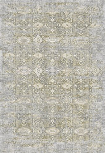 Elexsus Ascension 3343 Çok Renkli 8 mm Viskon Silinebilir Yıkanabilir Orta Kaymaz Dikdörtgen Makine Dokuma Oturma Odası-Salon Halısı 80x150 cm